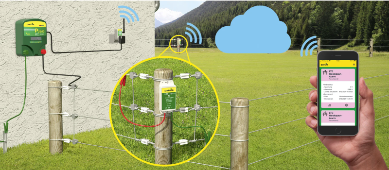 LTE Weidezaun-Alarm