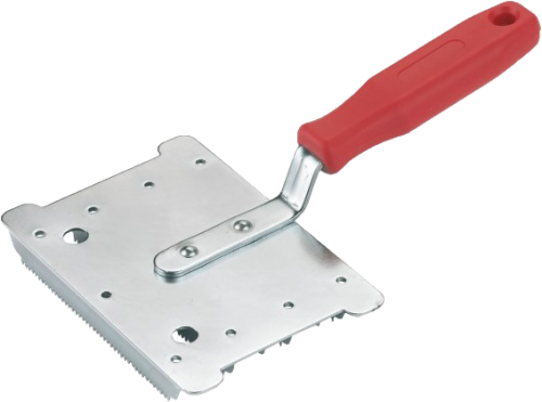 Metallstriegel, grob gezahnt