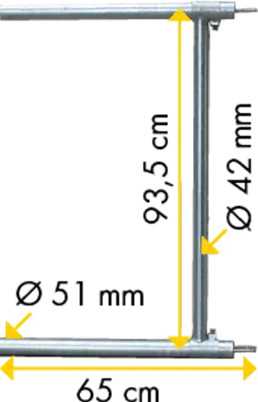 Verlängerung für Fressgitter