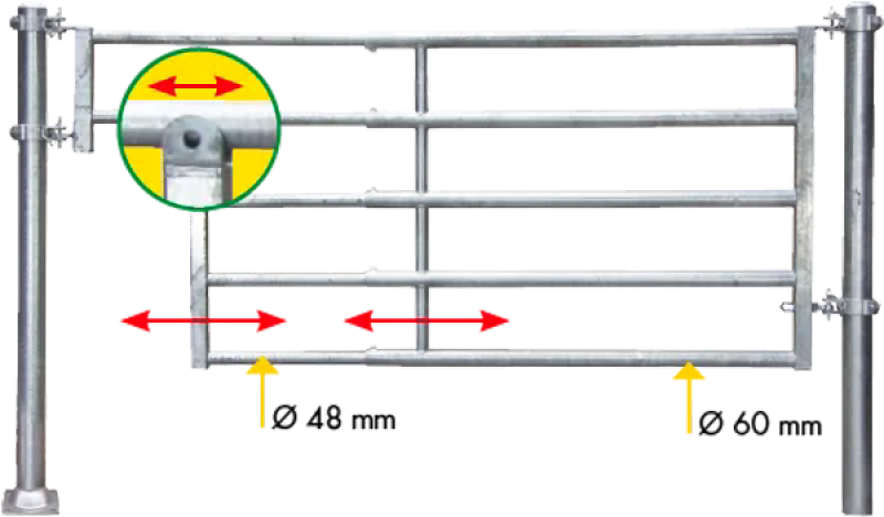 Abtrennung Tränke R5