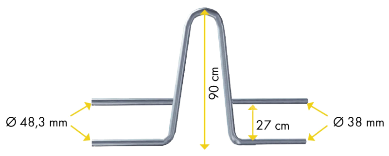 Nackenbügel für Fressliegebox
