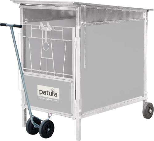 Transporträder mit Deichsel für Kälber-Auto