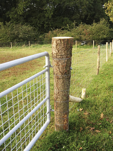 Preview: Montgeteile für Weidezauntor