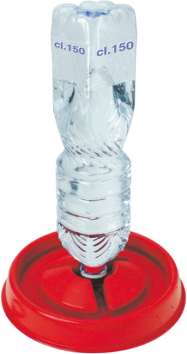 Tränkeschale für Kunststoffflasche