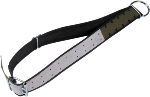 Halsband allein 7cm, 170cm, mit Ovalglied und D-Ring