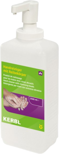Set Handrein. mit Reibekörpern aus der Natur, 2500ml+Pumpe