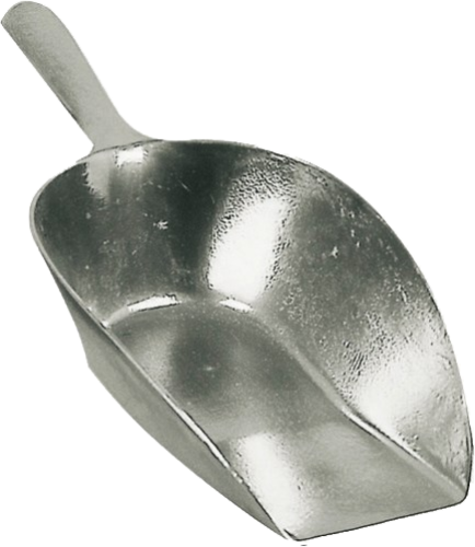 Alum.-Abwiegeschaufel 1600g, runde Ausführung