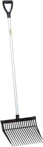 Pferdedunggabel, Kunststoff Orig. Aubiose, mit Stiel