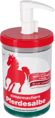 EimermachersPferdesalbe 1000ml Dose mit Spender