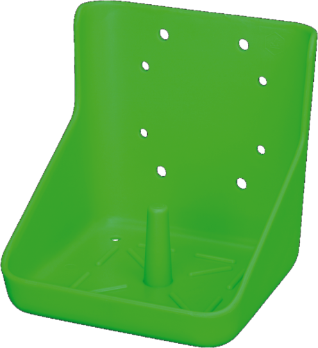 Salzlecksteinhalter neon - grün