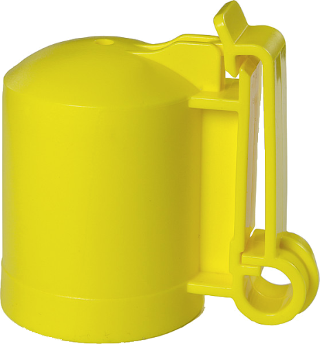 Kappen-Isolator f. T-Pfosten -GELB