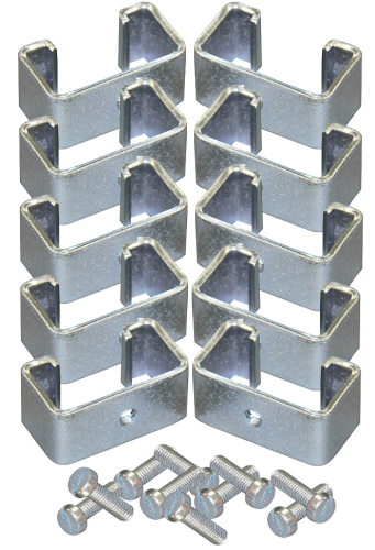 Montageset T-Pfosten, für Isolatoren, mit metrischen Gewinde 