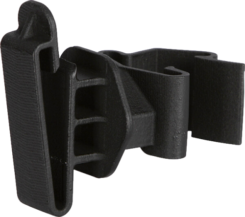 Breitband-Isolator f. T-Pfosten, schwarz 