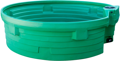 Weidetränke, rund, 1500 Liter d=2000x600 mm, ohne Schwimmerventil