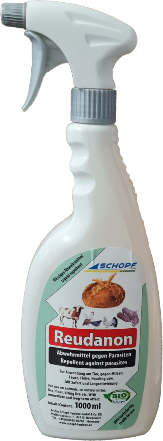 Reudanon gegen Ungeziefer am Tier / 1.000 ml