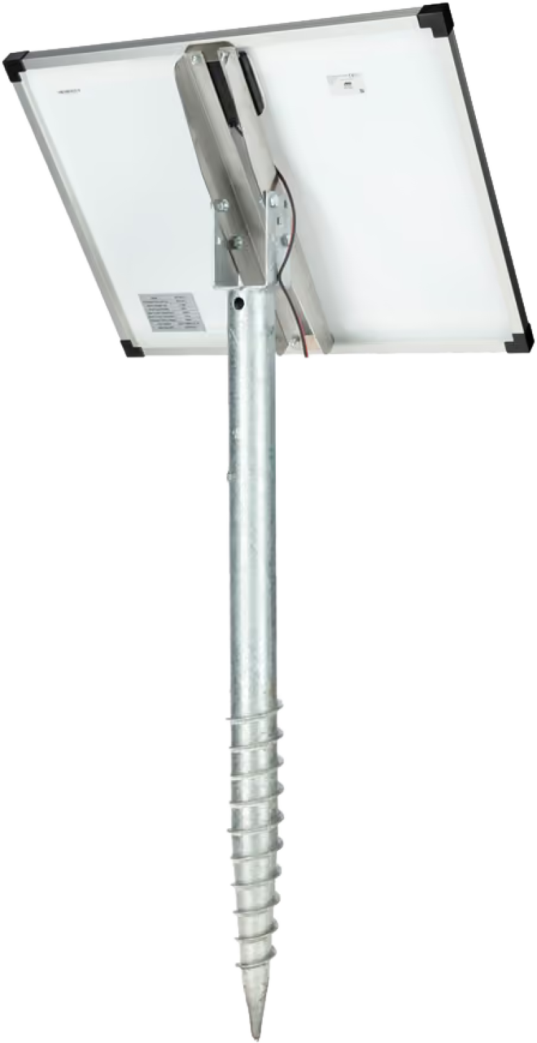 Erdanker für 100 W Solarmodul