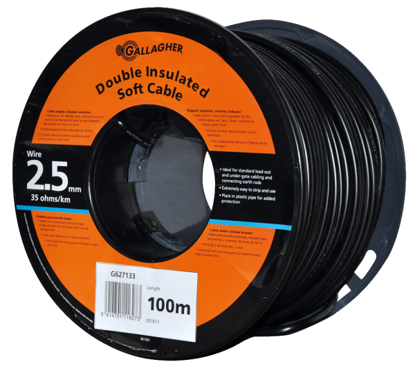 Erd-/Zuleitungskabel 2,5mm/100m