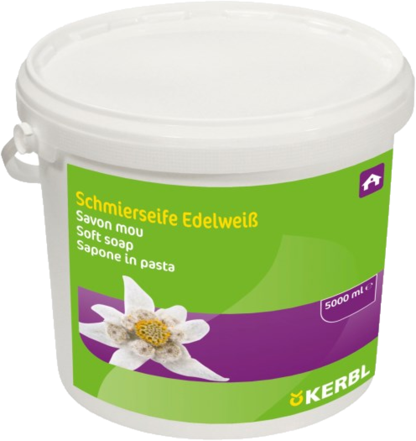 Schmierseife Edelweiß 5000 ml Eimer