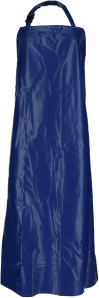 Melk- und Waschschürze blau 100 x 125