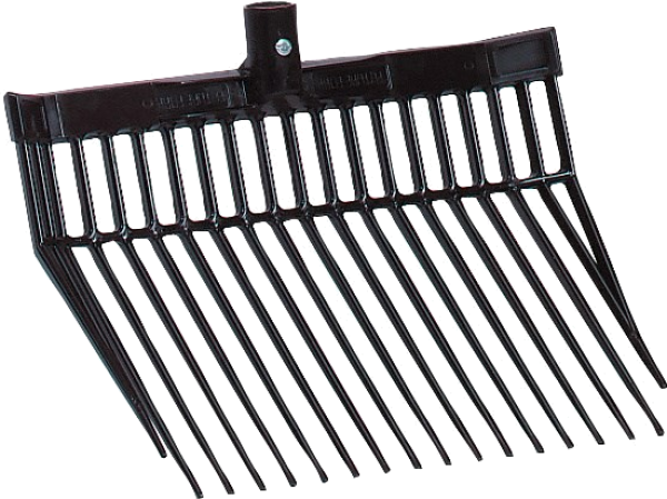 Pferdedunggabel orig. Aubiose Kunststoff, ohne Stiel