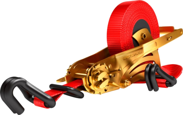 Quickloader Automatikzurrgurt 600/1200kg, 4,5m, Spitzhaken