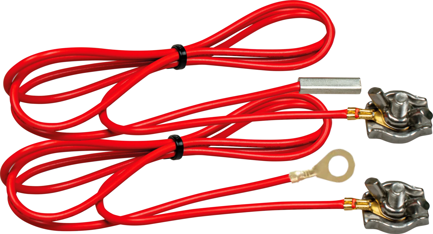 Zaunanschlusskabel Litze mit Stift