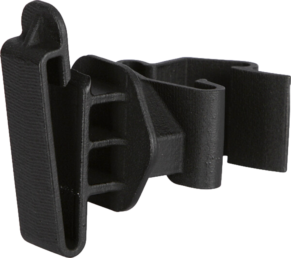 Breitband-Isolator f. T-Pfosten, schwarz 