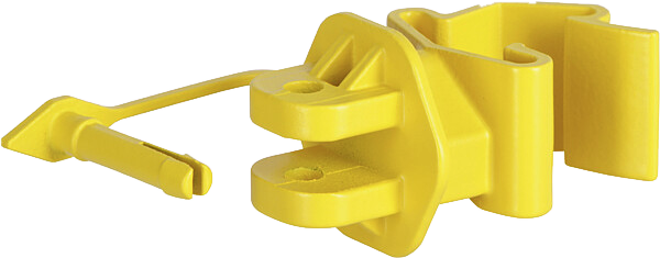 Standard-Isolator mit Stift, gelb, für T-Pfosten 