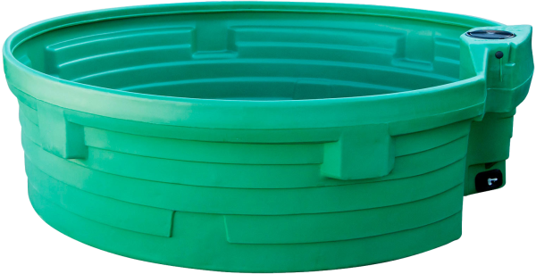 Weidetränke, rund, 1500 Liter d=2000x600 mm, ohne Schwimmerventil