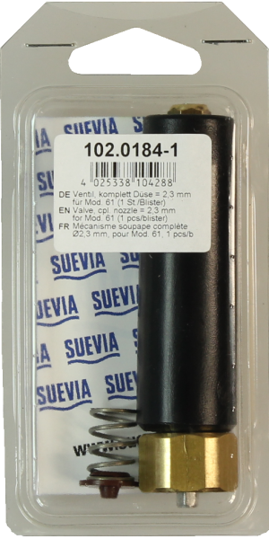 Ventil, komplett Düse = 2,3 mm für Mod. 60