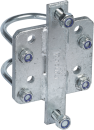Adapter für Riegelverschluss auf Rundpfähle