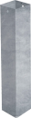 Einbauhülse für Quadratpfosten 90 mm Länge: 47 cm, Außenmaß: 100 x 100 mm
