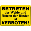 Warnschild 
