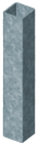Einbauhülse für Quadratpfosten 40 mm
