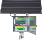 Sicherheitsbox XL, mit schlagstarkem Weidezaungerät + Solarmodul